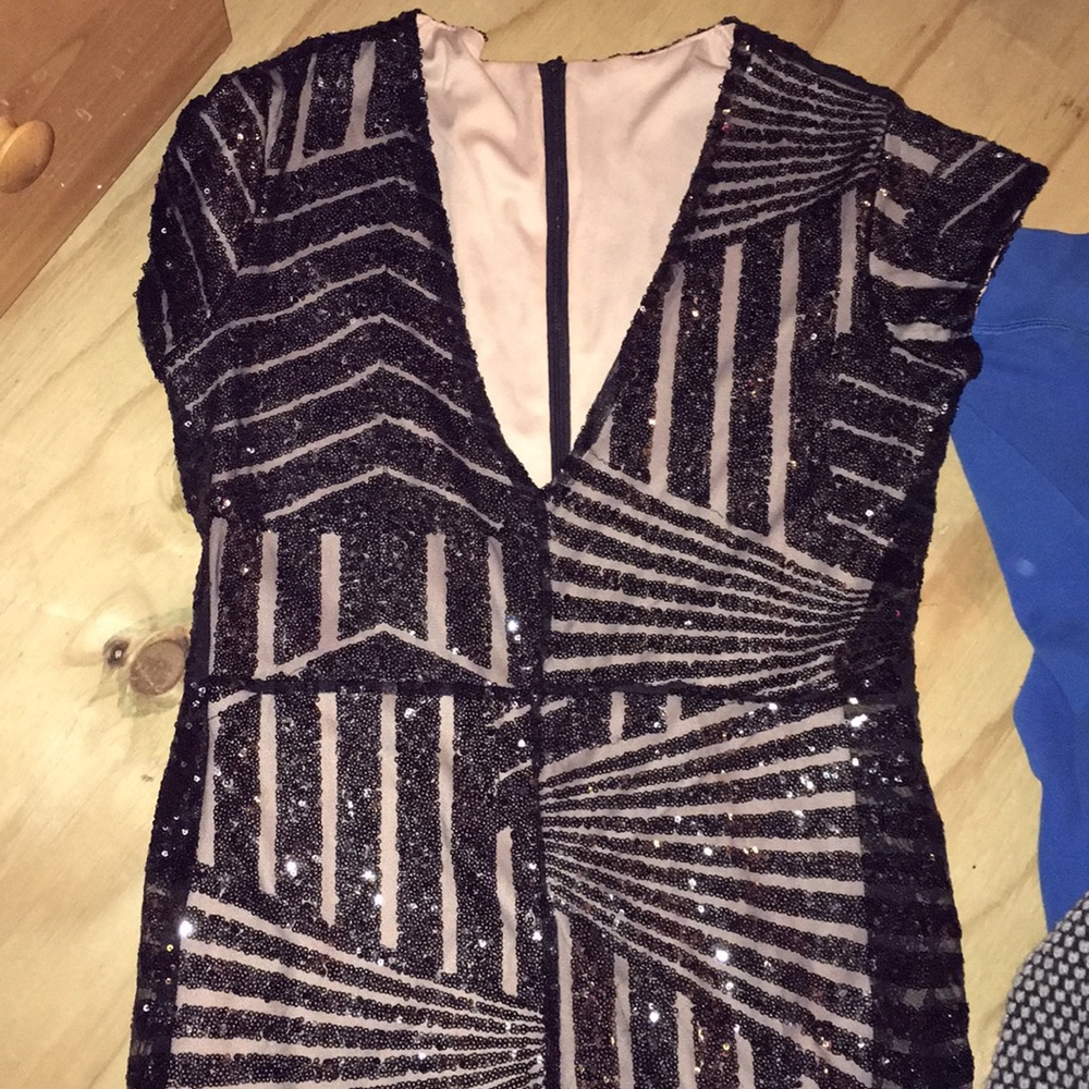 Dress with slit